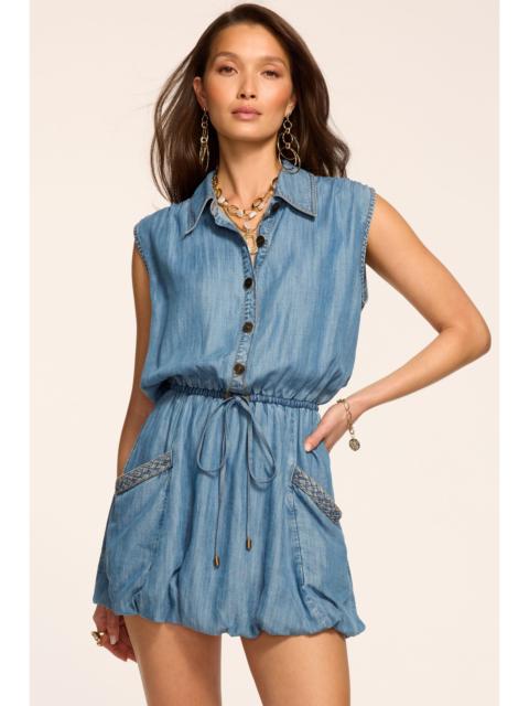 RAMY BROOK Mireya Chambray Mini Dress