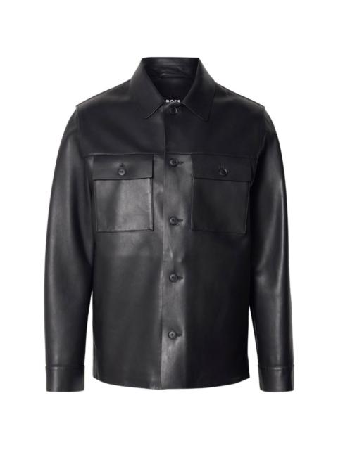 BOSS Malid buttoned pocket jacket