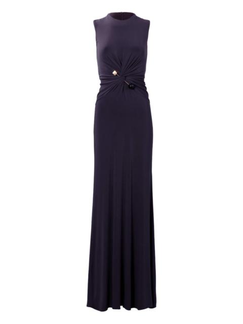 SILVIA TCHERASSI Nala twisted-knot maxi dress