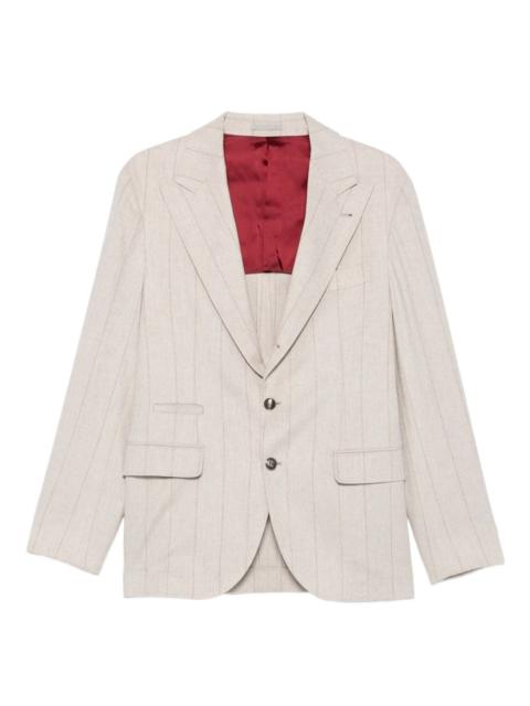 Brunello Cucinelli pinstripe blazer
