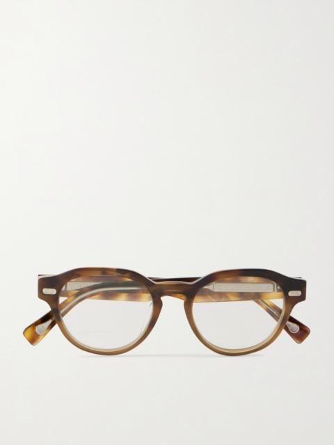 Brunello Cucinelli Round-Frame Acetate Glasses
