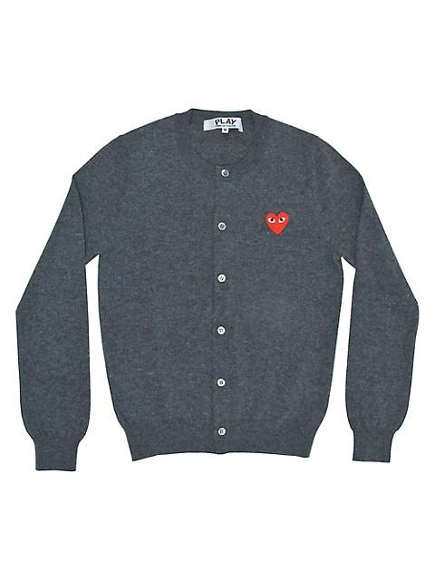 Comme des Garçons PLAY Heart Wool Cardigan