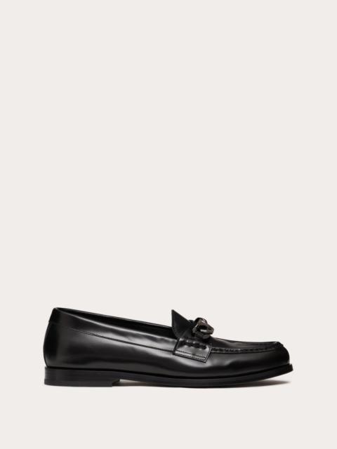 VLOGO CHAIN CALFSKIN LOAFER