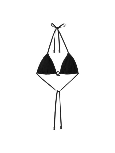 Burberry triangle bikini top