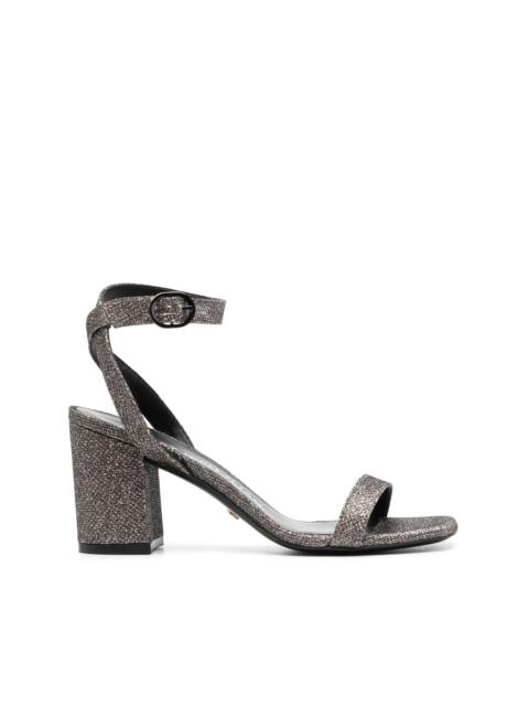 Stuart Weitzman 85mm glitter-detailing sandals