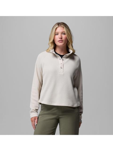 Columbia Women's Holly Hideaway Waffle Half Snap Shirt