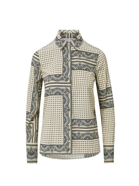 VERONICA BEARD MONIQUE BUTTON-DOWN BLOUSE