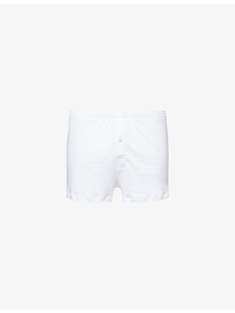 HANRO Sea Island Cotton Boxer Trunks