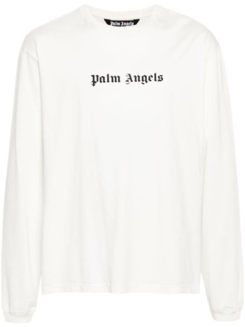 Palm Angels logo-print cotton T-shirt