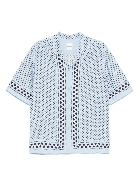Sandro heart-print T-shirt