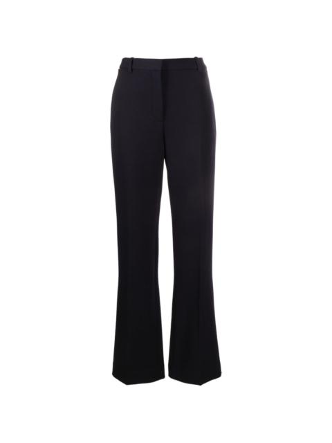 Pietrina pleated bootcut trousers