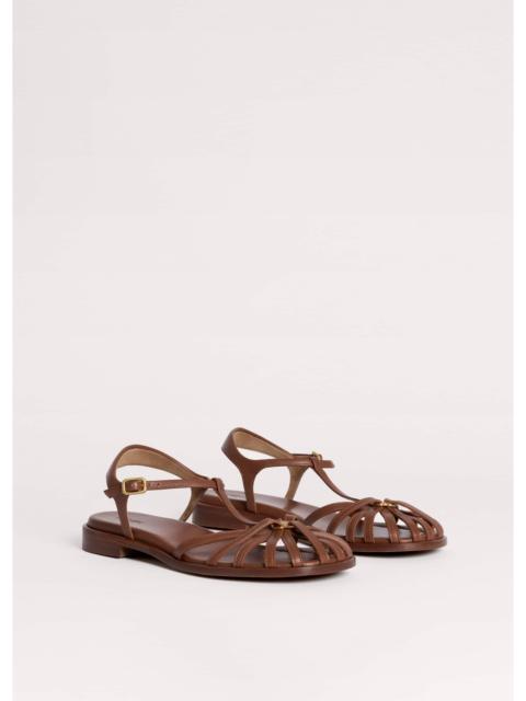 ME+EM T-Bar Caged Sandal