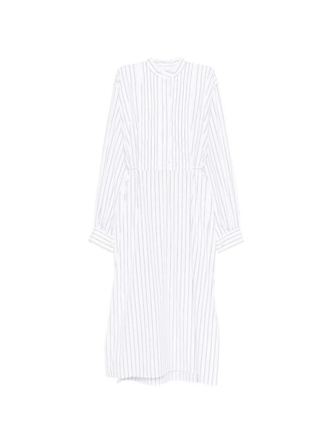Jil Sander striped midi dress