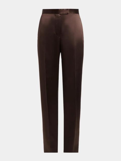 TOM FORD Silk Satin Wide-Leg Pants