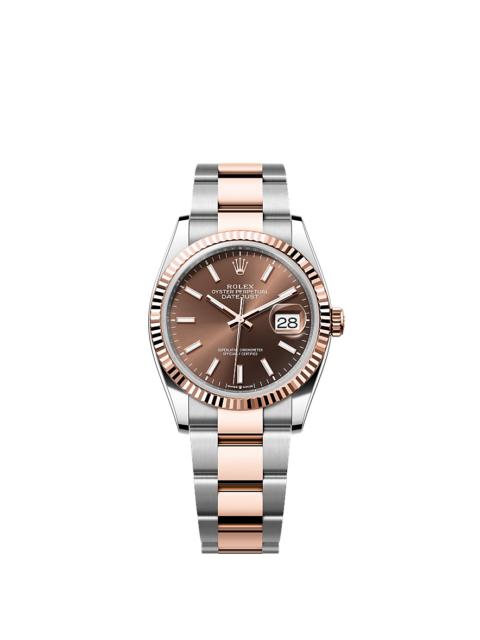 ROLEX Oyster, 36 mm, Oystersteel and Everose gold