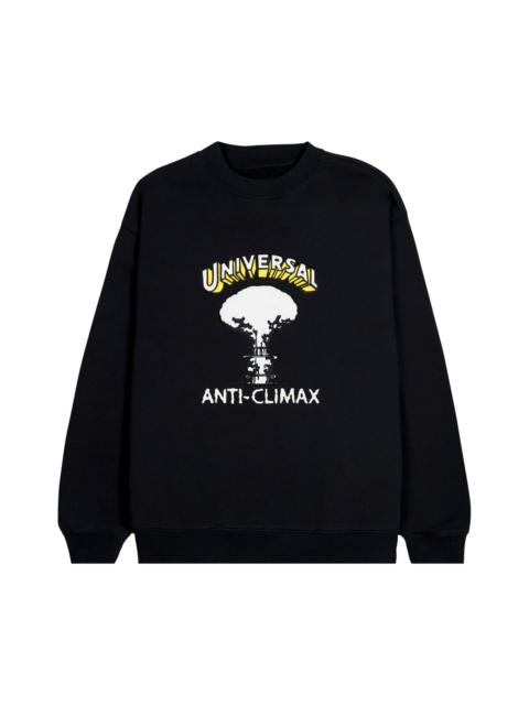 Brain Dead Universal Anti-Climax Crewneck Sweatshirt 'Washed Black'