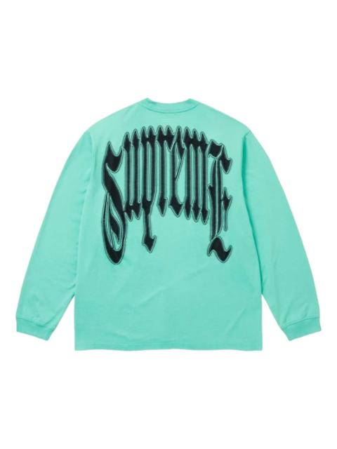 Supreme Supreme FW26 Intarsia L/S T-Shirt 'Teal' 882118