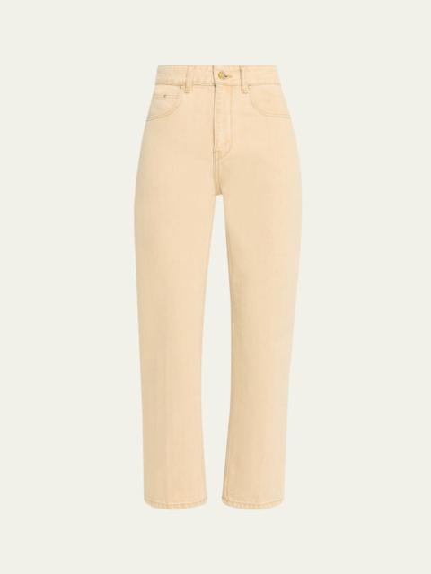 OSSOU Drift High-Rise Ankle Jeans