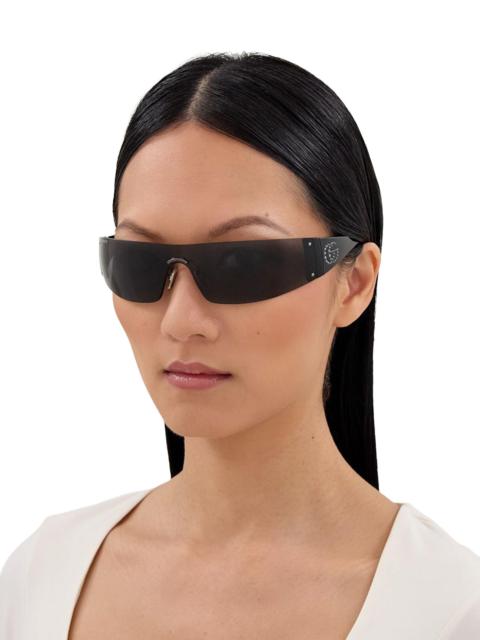 GUCCI Women's Leonie 99MM Mask Sunglasses - Ruthenium