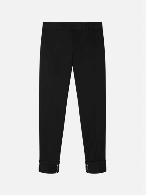 VERSACE Medusa Embroidered Pants