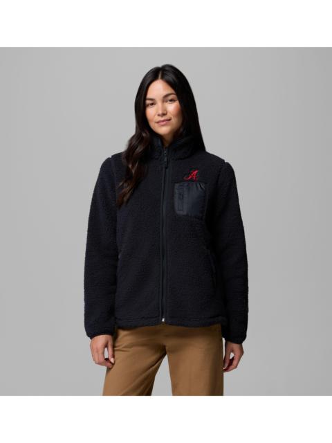 Columbia Women's Collegiate West Bend Full Zip Fleece - Alabama