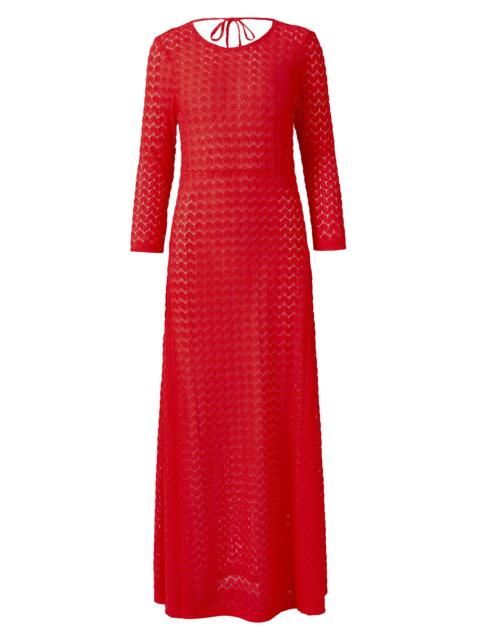 MELISSA ODABASH Women's High Summer Juno Maxi Cover-Up - Red