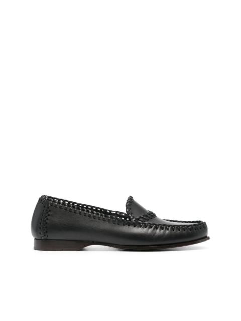 HEREU Sastre leather loafers