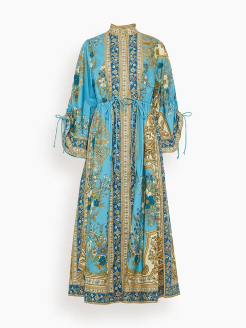 ALÉMAIS Cassie Pool Dress in Blue
