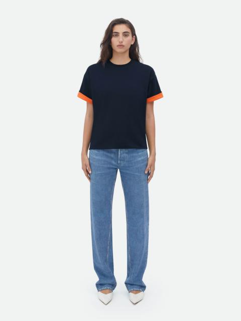 Bottega Veneta double layered cotton jersey t-shirt