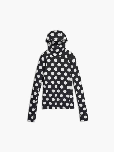 THE SPOTS HOODED LONG SLEEVE