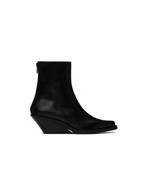 Ann Demeulemeester Black Rumi Cowboy Ankle Boots