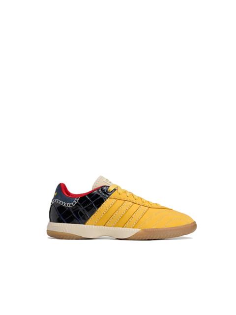 WB MN SAMBA SUEDE - NAVY/YELLOW/RED