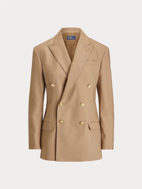 Polo Ralph Lauren Double-Breasted Wool-Blend Blazer