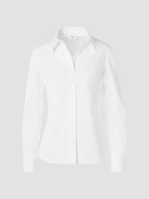 AKRIS Women's Dice Detail Blouse - Cream