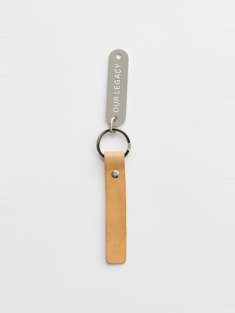 Our Legacy Ring Keyring Naturale Leather