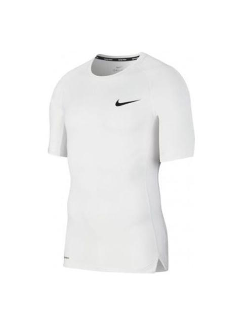 Nike Nike Pro Training Tight Tops Short Sleeve White BV5632-100