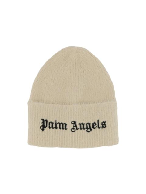 Palm Angels Palm Angels Classic Logo Beanie Beige/Black