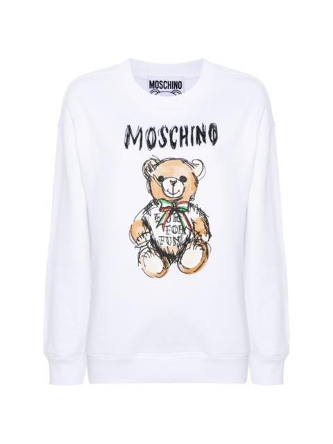 Moschino Teddy Bear cotton sweatshirt