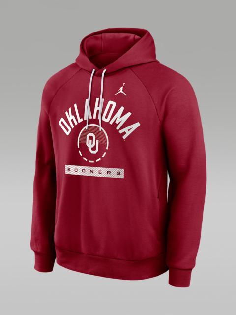 Jordan Oklahoma Courtside Men's Jordan Brand Dri-FIT College Pullover Hoodie