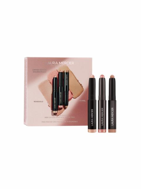 Laura Mercier A Taste of Caviar Mini Caviar Stick Eye Shadow Trio Gift Set (Limited Edition)