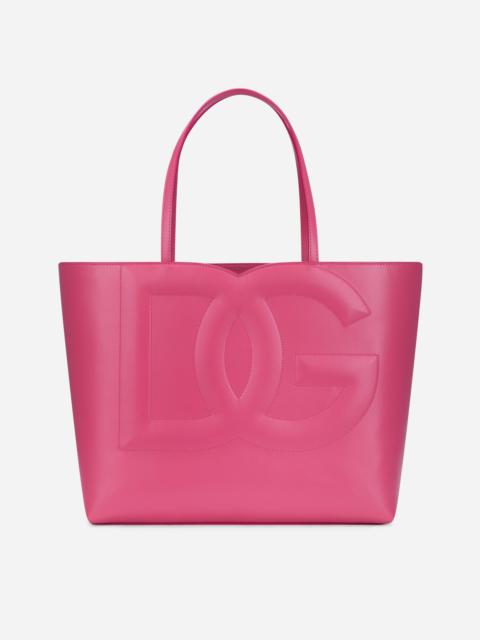 Dolce & Gabbana Medium calfskin Logo shopper