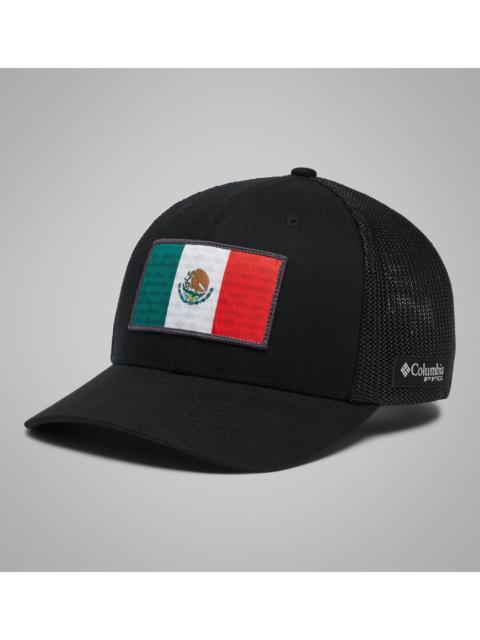 Columbia PFG Fish Flag Mesh Ball Cap