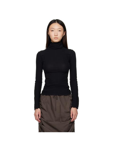 BASERANGE Black Omato Turtleneck