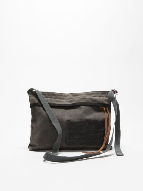 Mini messenger bag - Grey/black
