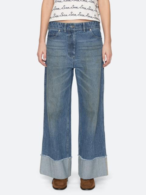 Sea Zayna Cuffed Jeans