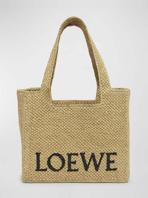Loewe Large Logo Canvas Tote Bag