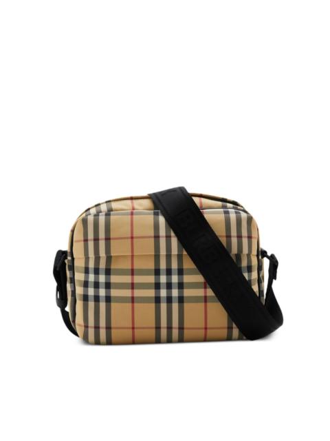 Paddy Vintage-check messenger bag