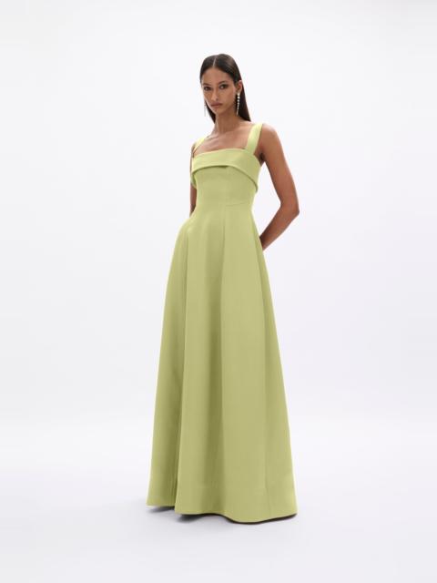 RACHEL GILBERT HALLIE STRAP GOWN