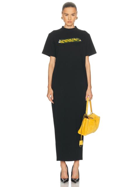 BALENCIAGA Long T-Shirt Dress