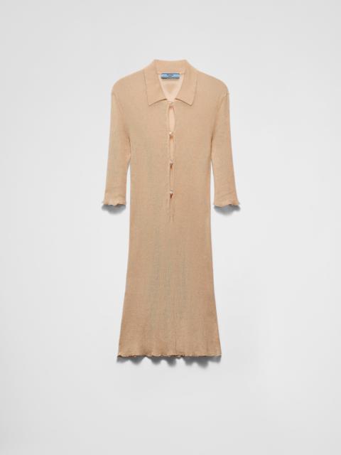 ワンピース PRADA Sand Cotton Polo Dress Prada Sand Cotton Polo Dress | italist